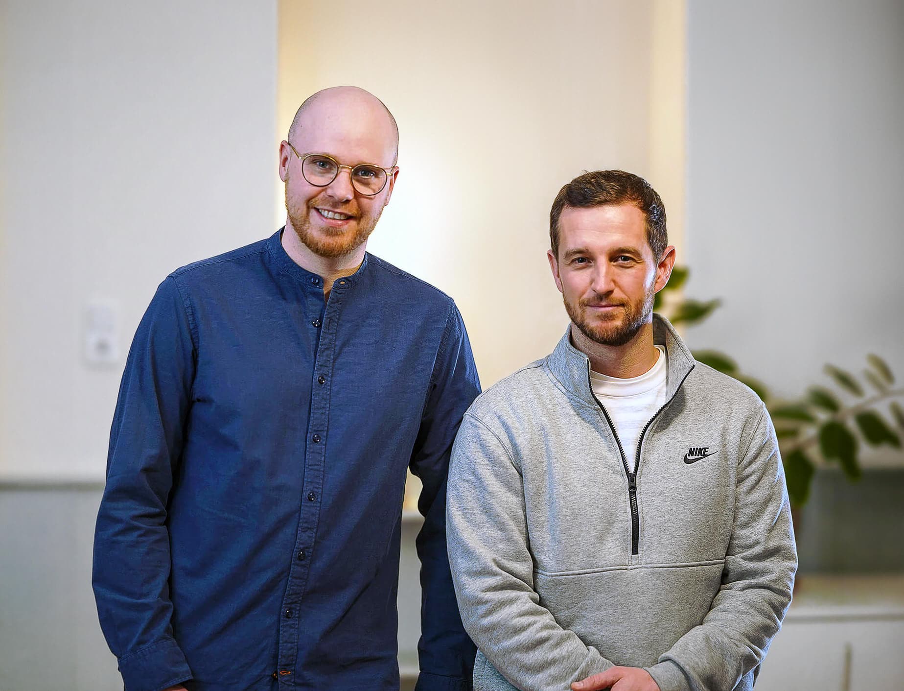 Die Osteonaut-Therapeuten Hjalmar Pomsel und Nico Fleischfresser